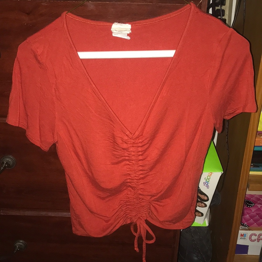Rusty orange top